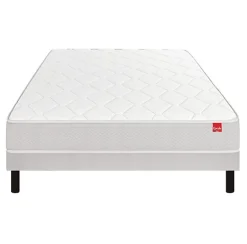 Epeda Ensemble ITINERAIRE + Sommier Escale + Pieds 80x200 Ressorts* Ensemble Sommier Et Matelas