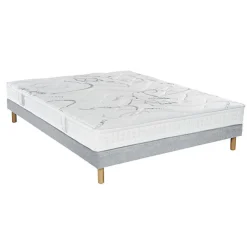 Ensemble MORPHOZONE 190 + Sommier Tradition Graphic 13cm + Pieds 110x200 Latex>Essenzia Sale