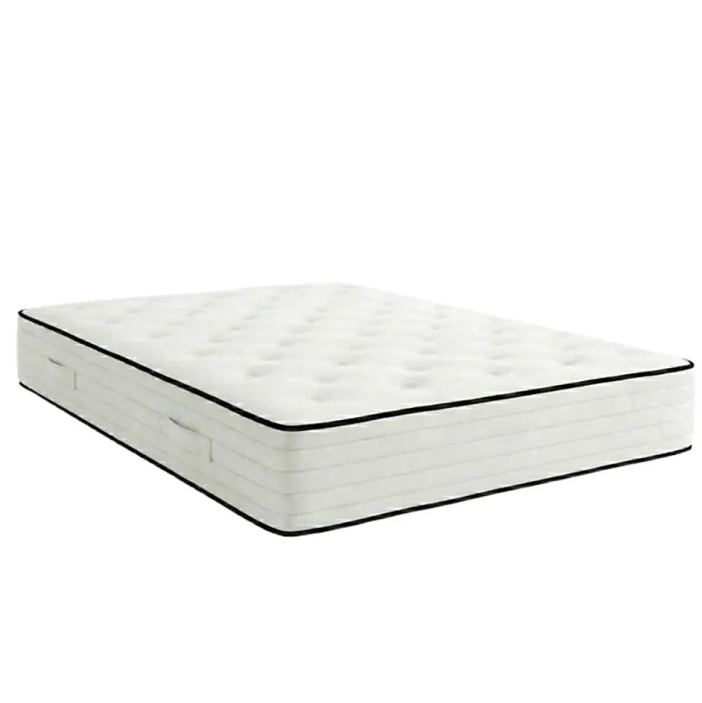 Ensemble GRAND PALAIS 3000 + Sommier tradition Graphic 19 cm + Pieds 160x200 Beige Ressorts>Essenzia Sale