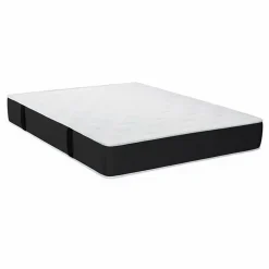 Essenzia Ensemble SENSATION EXTRA FERME 1000 + Sommier Graphic 13 cm + Pieds 140x200 Anthracite Ressorts* Ensemble Sommier Et Matelas