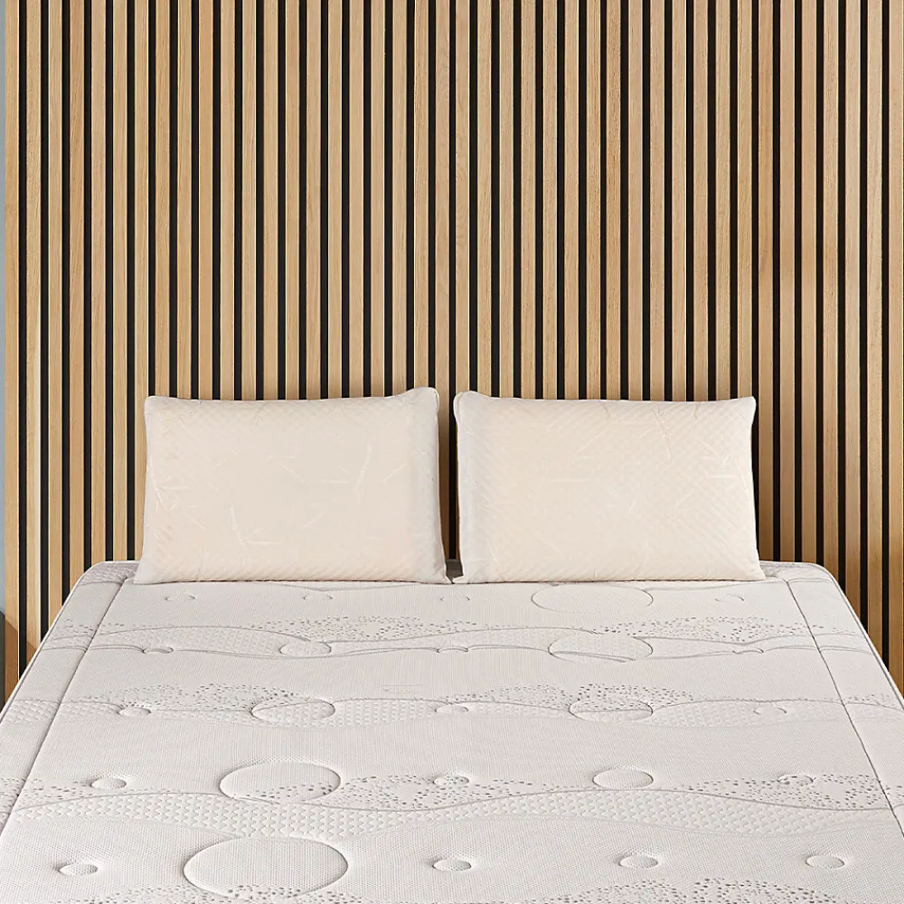 Ensemble Intuition 90x190 cm Matelas Mousse + Sommier Métal>Olympe Literie Best