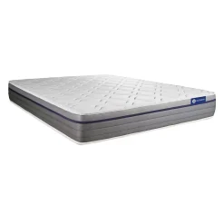 Actisom Ensemble Latex et mémoire de forme de confort Equilibré avec sommier kit* Ensemble Sommier Et Matelas
