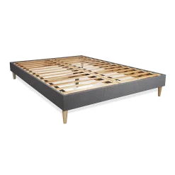 Actisom Ensemble Latex et mémoire de forme de confort Equilibré avec sommier kit* Ensemble Sommier Et Matelas