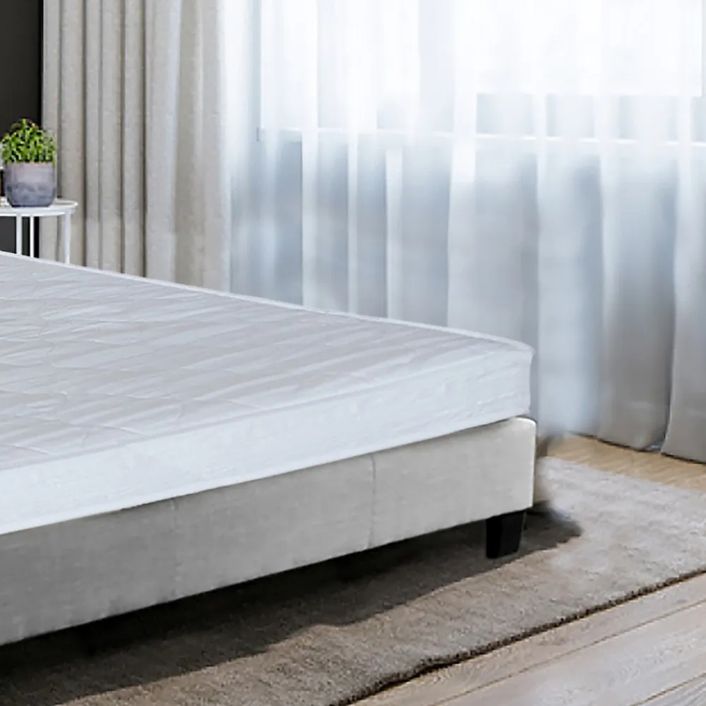Ensemble Matelas + Lit 140x190 DUBLIN / Gris clair>Weber Industries