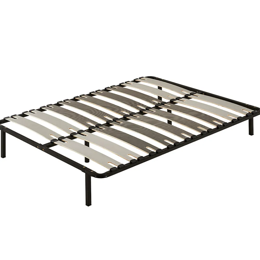 Ensemble Matelas à ressorts + Sommier avec lattes larges 160x200cm, Epaisseur du Matelas 20cm>Teeno Online