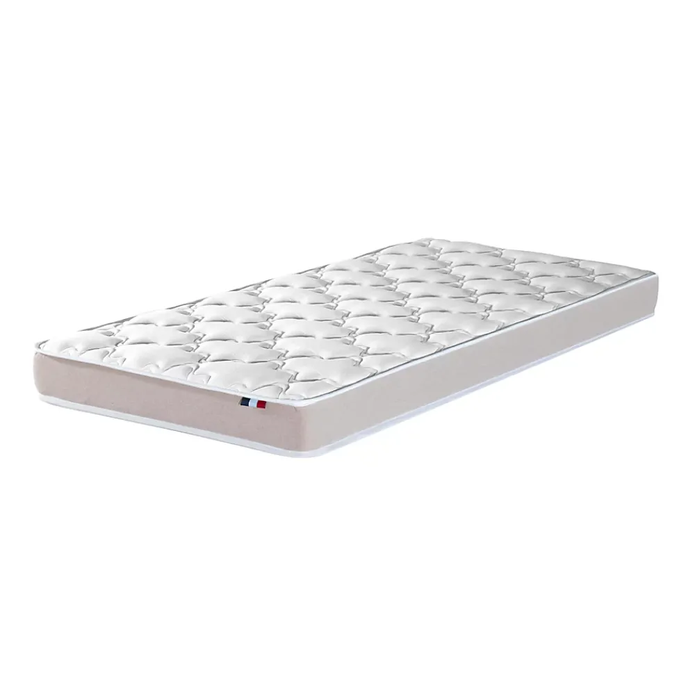Idliterie Ensemble Matelas accueil Latex INITIAL Sommier en Kit - Chêne gris, - 90 x 190 cm* Ensemble Sommier Et Matelas