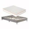 Ensemble Matelas en mousse + Cadre de lit Plateforme Capitonné 140x190cm, Epaisseur du Matelas 18cm>Teeno Outlet