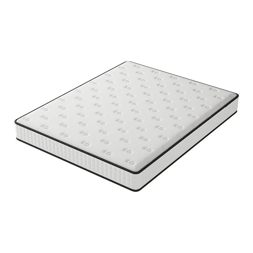 Ensemble Matelas en mousse + Sommier à Lattes 140x190cm, Epaisseur du Matelas 22cm>Teeno Sale