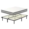 Teeno Ensemble Matelas en mousse + Sommier à Lattes 160x200cm, Epaisseur du Matelas 22cm* Ensemble Sommier Et Matelas