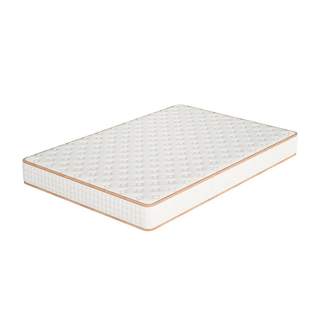 Teeno Ensemble Matelas en mousse + Sommier avec lattes larges 140x190cm, Epaisseur du Matelas 18 cm* Ensemble Sommier Et Matelas