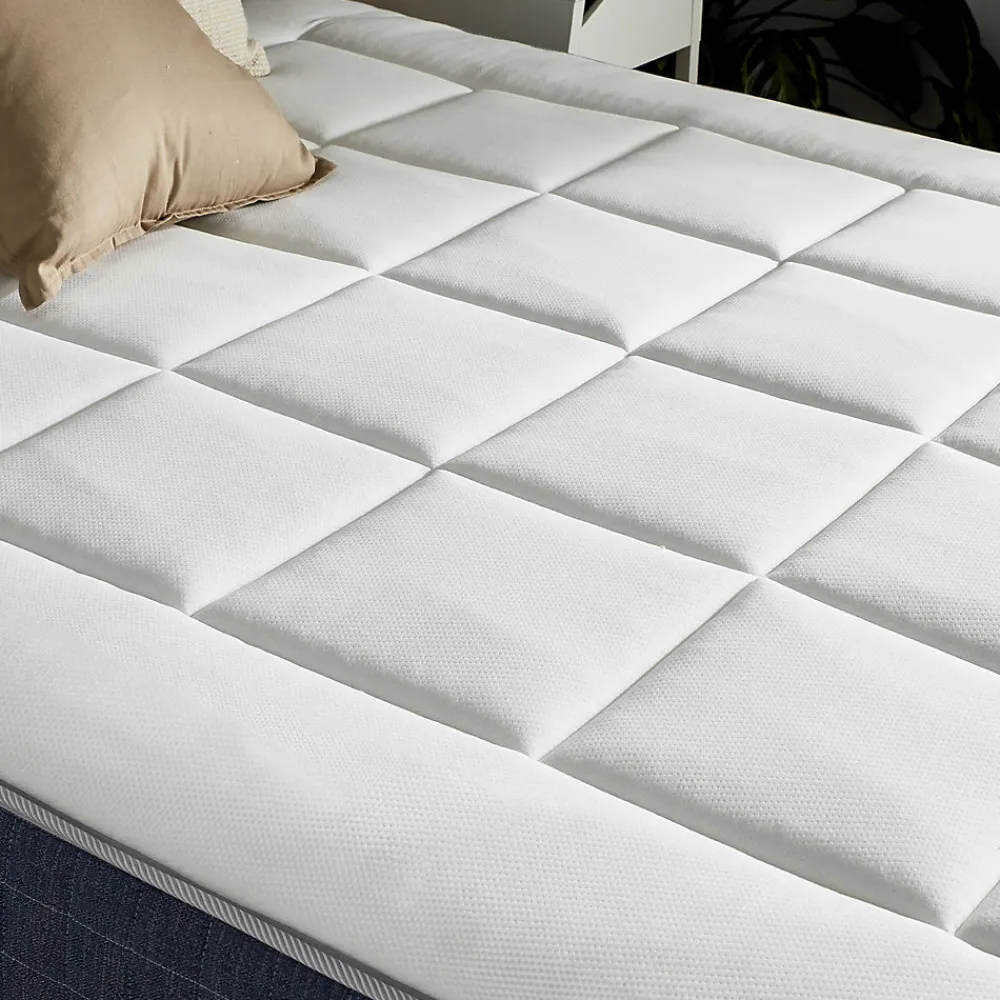 Ensemble matelas ressort 7 zones et mémoire forme sommier 2x80x200>Idliterie Clearance