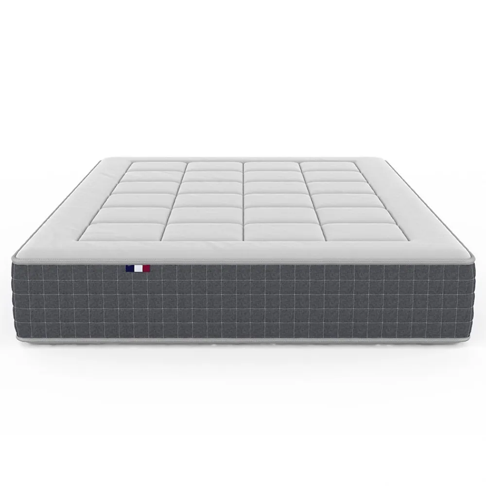Ensemble matelas ressort 7 zones et sommier 2x80x200>Idliterie Clearance