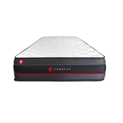 Somness Ensemble Mémoire de forme de confort Ferme avec sommier tapissier* Ensemble Sommier Et Matelas