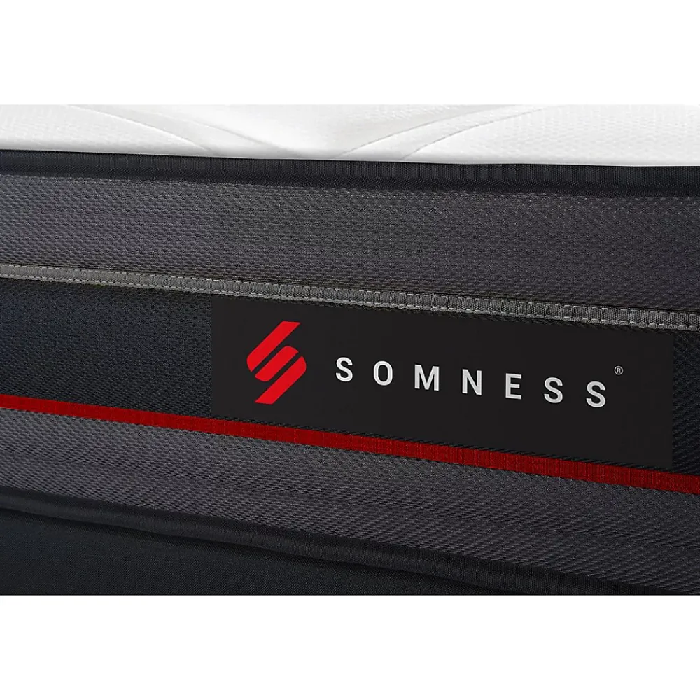 Somness Ensemble Mémoire de forme de confort Ferme avec sommier tapissier* Ensemble Sommier Et Matelas
