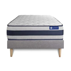 Ensemble Mémoire de forme de confort Ferme avec sommier kit>Actisom