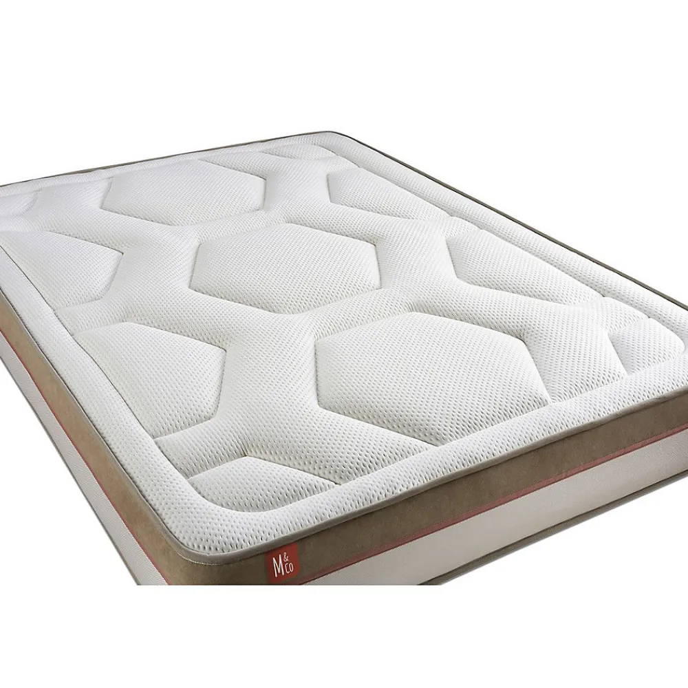 Ensemble Mémoire de forme de confort Ferme avec sommier tapissier>Marmottes & Co Online