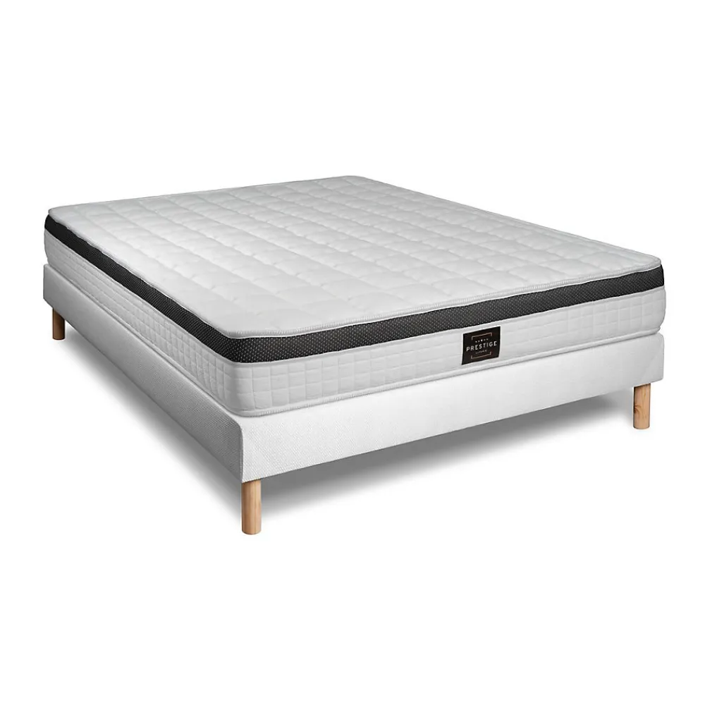 Ensemble Mémoire de forme de confort Ferme avec sommier kit>Prestige Literie Best