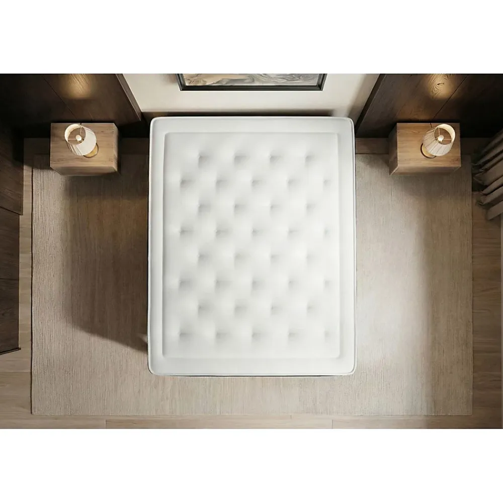 Prestige Literie Ensemble Mémoire de forme de confort Equilibré avec sommier kit* Ensemble Sommier Et Matelas