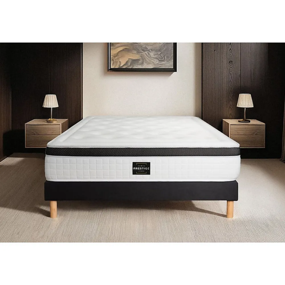 Ensemble Mémoire de forme de confort Equilibré avec sommier kit>Prestige Literie Clearance