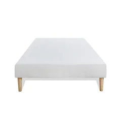 Marmottes & Co Ensemble Mémoire de forme de confort Equilibré avec sommier tapissier* Ensemble Sommier Et Matelas