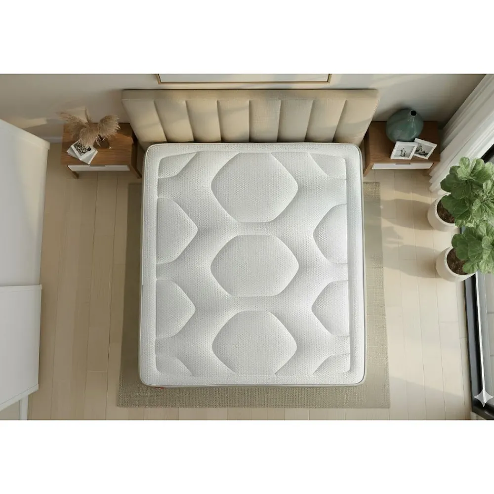 Ensemble Mémoire de forme de confort Ferme avec sommier tapissier>Marmottes & Co Online