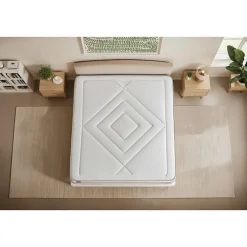 Ensemble Mémoire de forme de confort Equilibré avec sommier tapissier><noscript><img width=