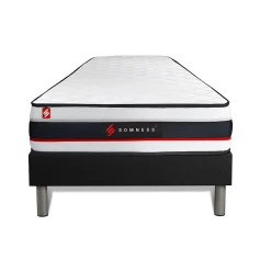 Ensemble Mousse de confort Très ferme avec sommier tapissier>Somness Discount