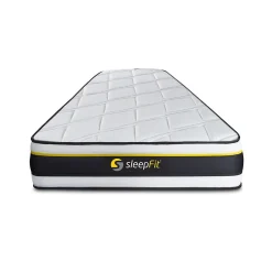 Sleepfit Ensemble Mousse de confort Très ferme avec sommier tapissier* Ensemble Sommier Et Matelas