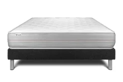 Vitalit Ensemble Mousse polyuréthane à mémoire de forme de confort Ferme avec sommier tapissier* Ensemble Sommier Et Matelas