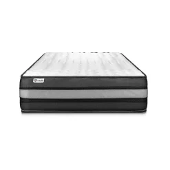 Vitalit Ensemble Mousse polyuréthane à mémoire de forme de confort Ferme avec sommier tapissier* Ensemble Sommier Et Matelas