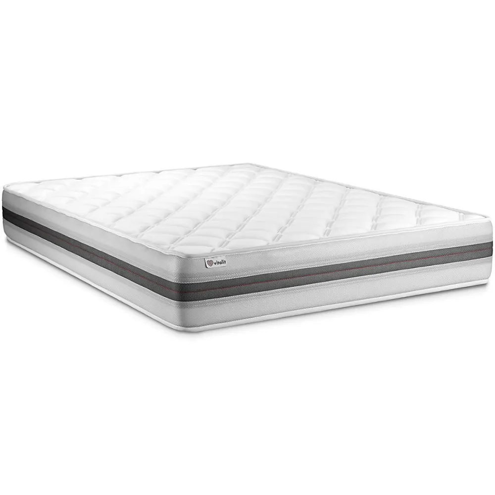 Ensemble Mousse polyuréthane à mémoire de forme de confort Equilibré avec sommier tapissier>Vitalit Sale