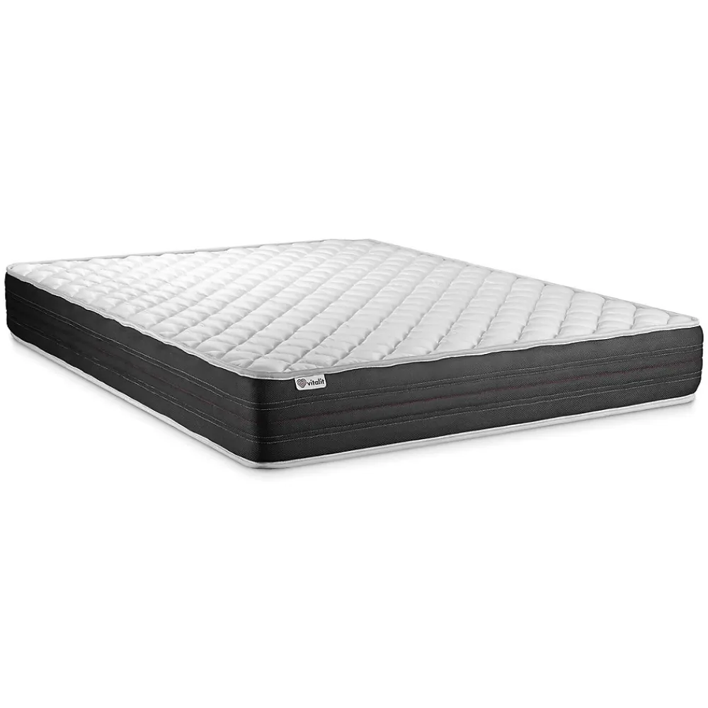 Vitalit Ensemble Mousse polyuréthane à mémoire de forme de confort Ferme avec sommier kit* Ensemble Sommier Et Matelas