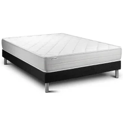 Ensemble Mousse polyuréthane à mémoire de forme de confort Ferme avec sommier kit>Vitalit New