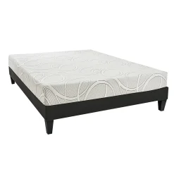 Ensemble Poséidon 140x190 cm Matelas Mousse + Sommier Bois>Olympe Literie Sale