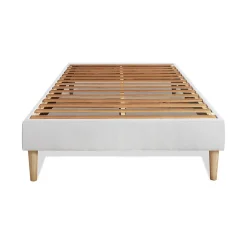 Ensemble Ressorts ensachés et mémoire de forme de confort Equilibré avec sommier kit><noscript><img width=