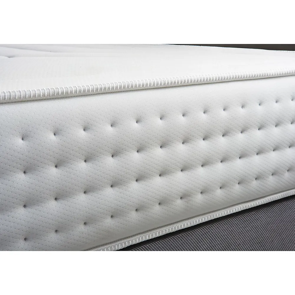 Ensemble Ressorts ensachés et mémoire de forme de confort Ferme avec sommier tapissier>Litier Deluxe Best
