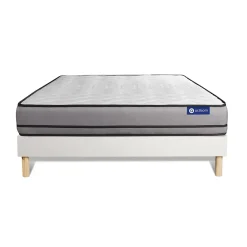 Actisom Ensemble Ressorts ensachés de confort Très ferme avec sommier kit* Ensemble Sommier Et Matelas