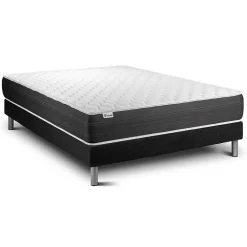 Vitalit Ensemble Ressorts ensachés de confort Ferme avec sommier kit* Ensemble Sommier Et Matelas