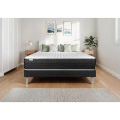 Vitalit Ensemble Ressorts ensachés de confort Ferme avec sommier kit* Ensemble Sommier Et Matelas