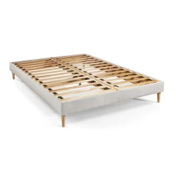 Marmottes & Co Ensemble Ressorts ensachés et mémoire de forme de confort Equilibré avec sommier kit* Ensemble Sommier Et Matelas