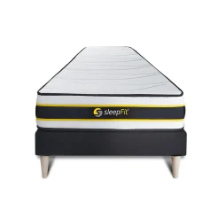 Ensemble Ressorts ensachés et mémoire de forme de confort Ferme avec sommier tapissier>Sleepfit Clearance