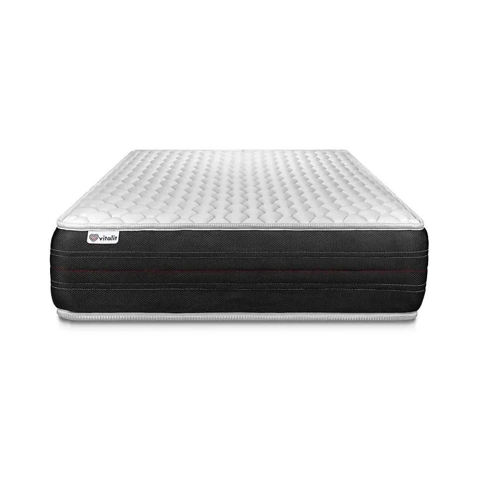 Vitalit Ensemble Ressorts ensachés de confort Ferme avec sommier kit* Ensemble Sommier Et Matelas