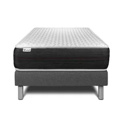 Vitalit Ensemble Ressorts ensachés de confort Ferme avec sommier kit* Ensemble Sommier Et Matelas