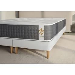 Litier Deluxe Ensemble Ressorts ensachés et mémoire de forme de confort Ferme avec sommier kit* Ensemble Sommier Et Matelas