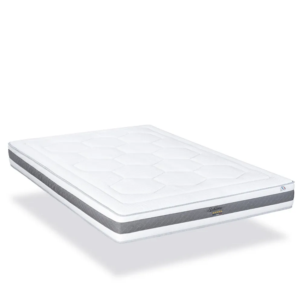 Hypsom Ensemble Sublime 160x200 cm Matelas Mousse + Sommier Bois* Ensemble Sommier Et Matelas