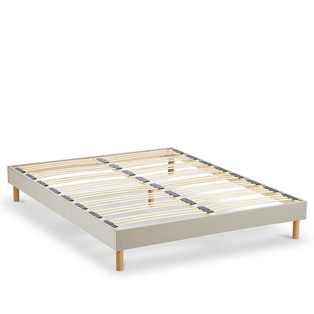 Ensemble Symphonie 2.0 140x190 cm Matelas Mousse + Sommier Bois>Nuit De Coton Outlet