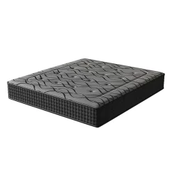 Teeno Ensemble 140x190cm Matelas à ressorts + Cadre de lit Plateforme Capitonné , Epaisseur du Matelas 30cm* Ensemble Sommier Et Matelas