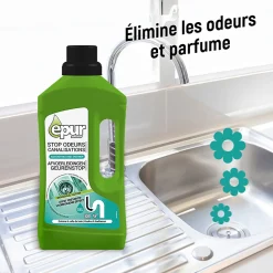 Entretien bio-gel stop odeurs canalisations 1L><noscript><img width=
