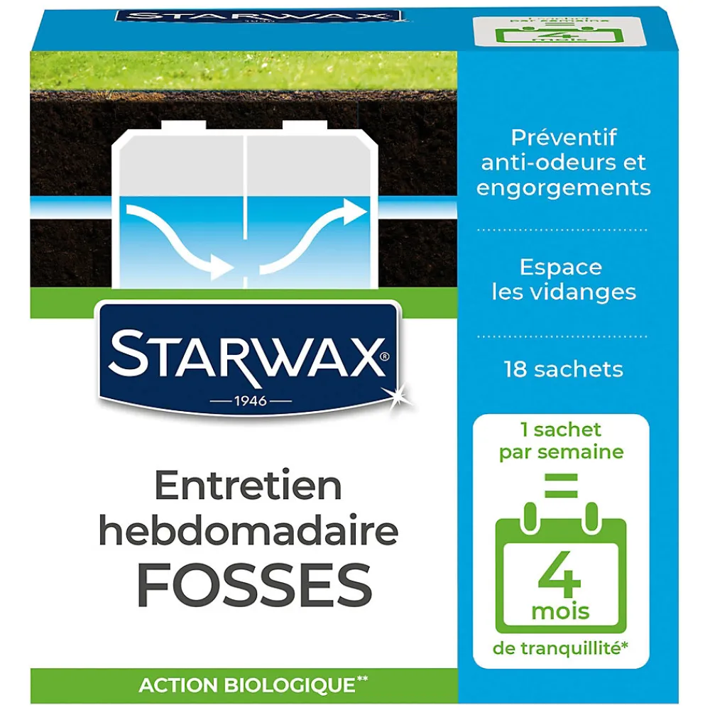 Entretien hebdomadaire fosses>Starwax Sale