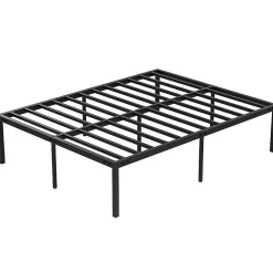 Teeno Epaisseur 22 cm matelas à ressorts + cadre de lit en métal 140x190 cm* Ensemble Sommier Et Matelas